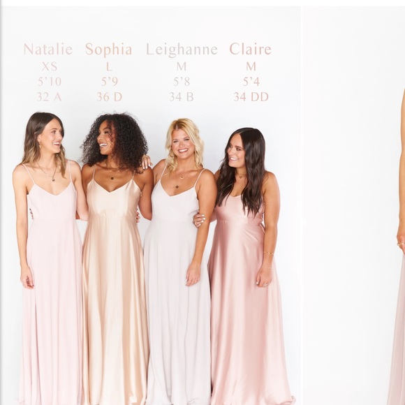 Faith bridesmaid dress show me your ring crisp size xsmall - Picture 2 of 3